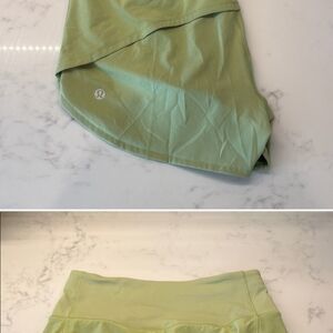Lululemon Athletica Green Athletic Shorts